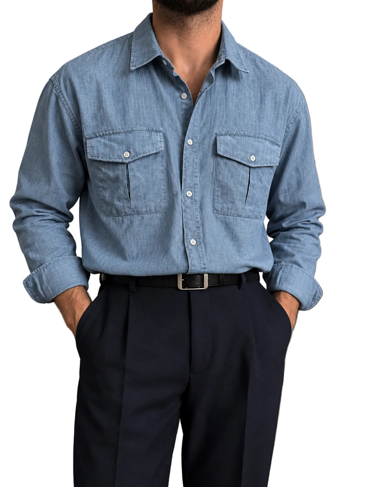 Camicia denim Crop Sartoria Migliaccio