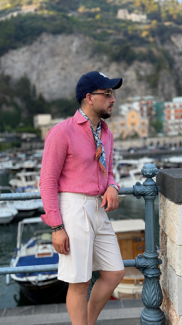 Camicia Sartoria Migliaccio 100% Lino