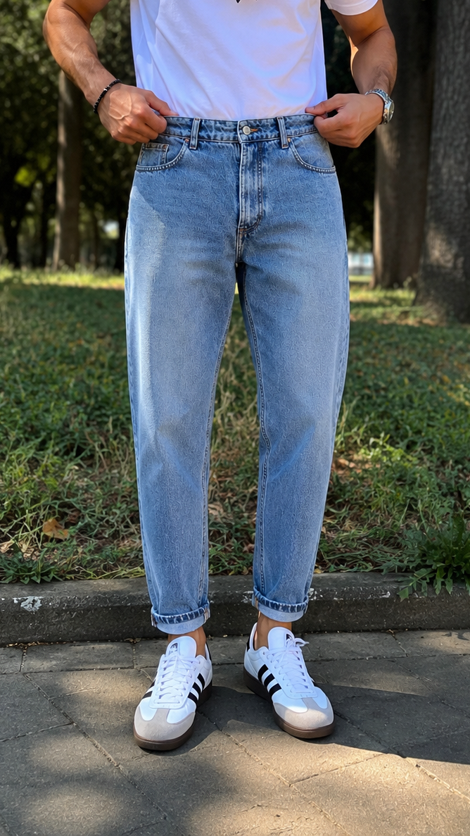 Jeans carrot fit