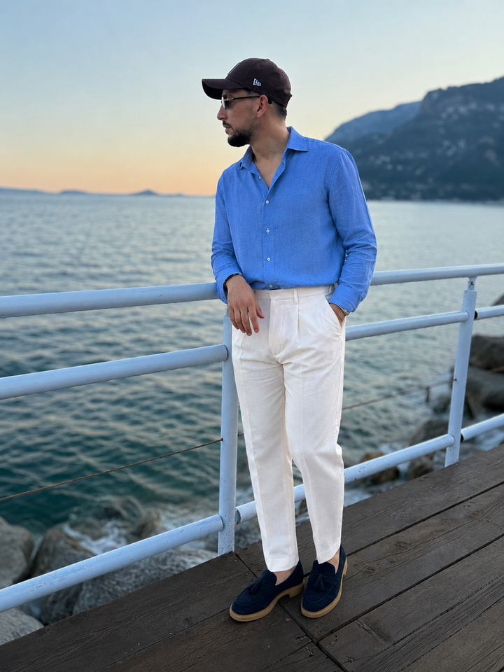 Camicia Sartoria Migliaccio 100% Lino