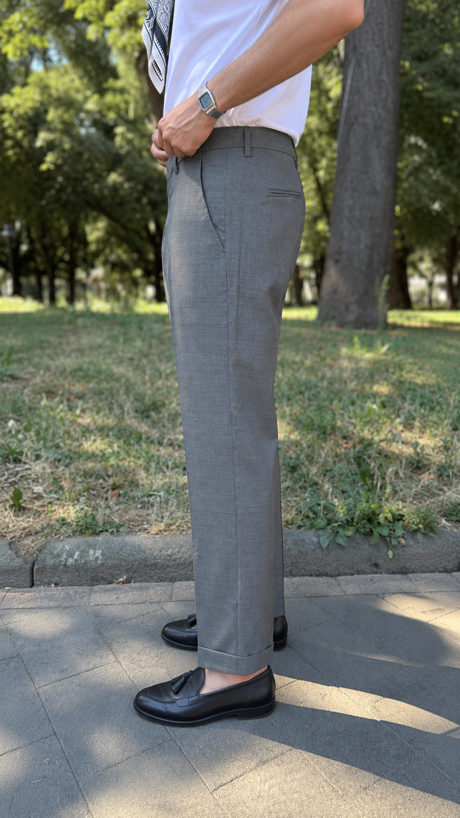 Pantalone Morositas 8011 in fresco lana