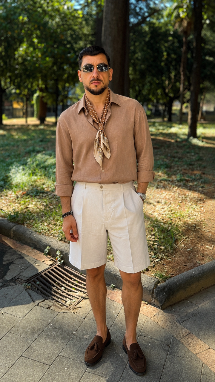 Camicia Sartoria Migliaccio 100% Lino
