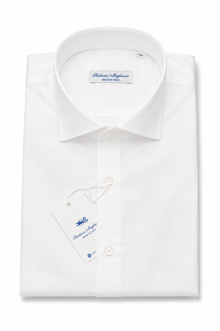 Camicia in cotone Sartoria Migliaccio tinta unita