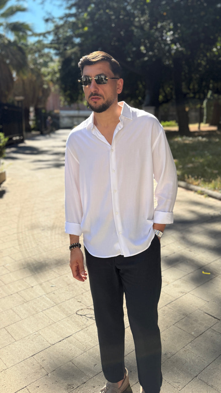 Overshirt Sartoria Migiaccio in viscosa