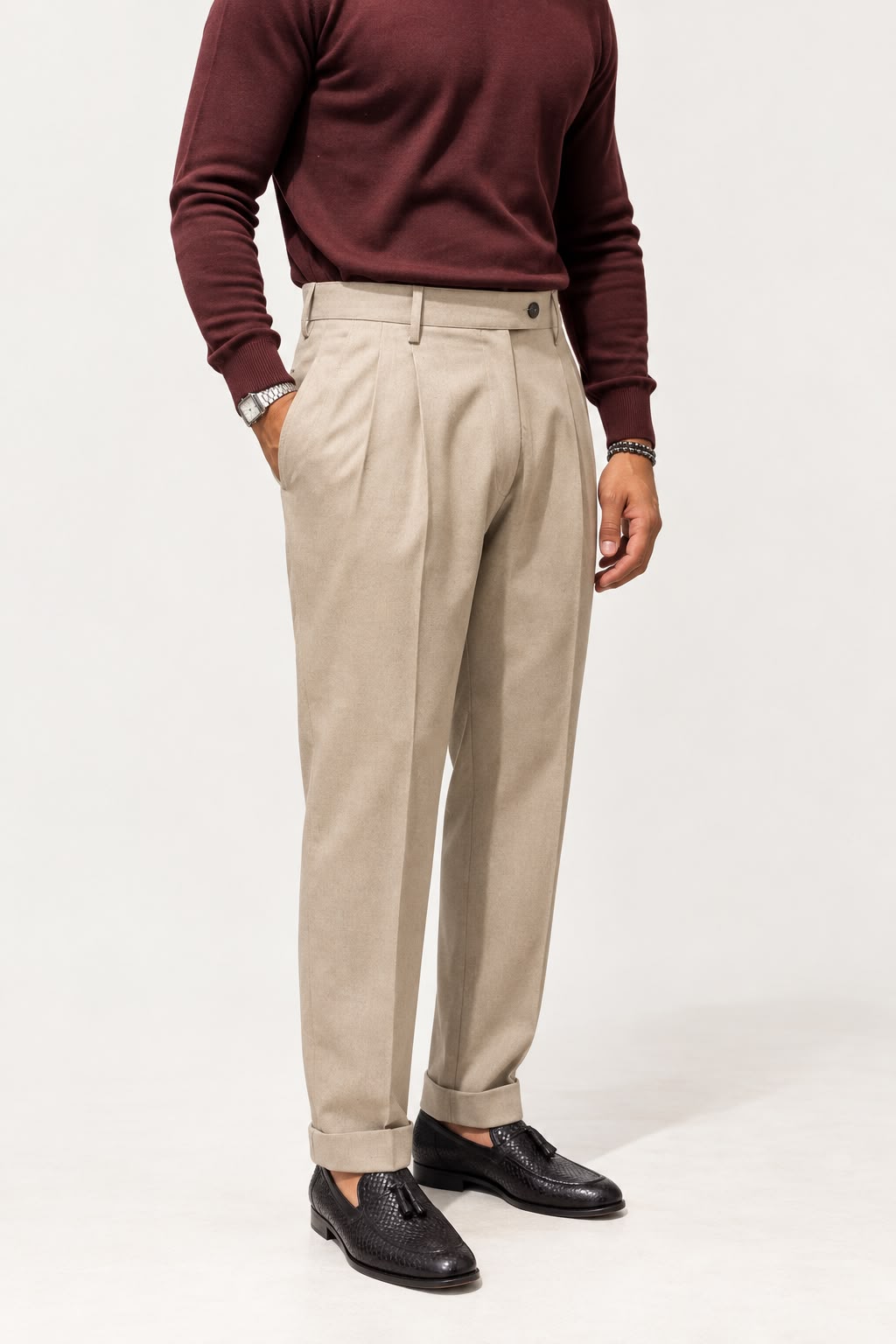 Pantalone 8033 Doppia pinces