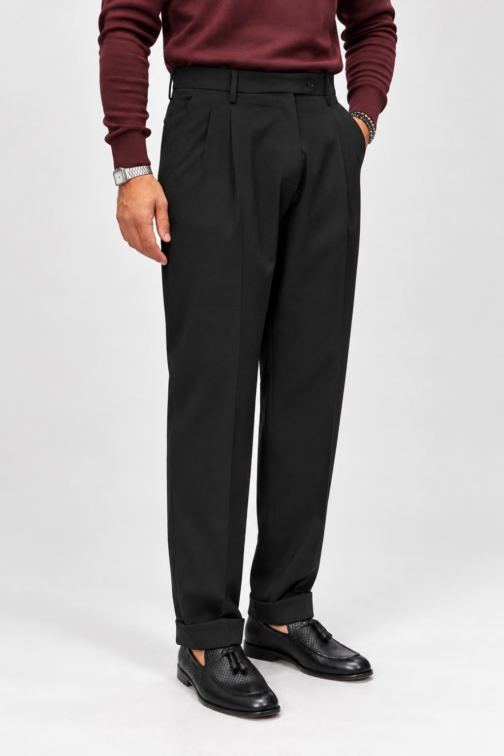 Pantalone 8033 Doppia pinces