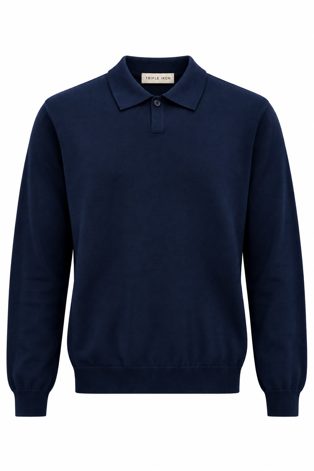 Polo in Maglia Premium e Manica Lunga