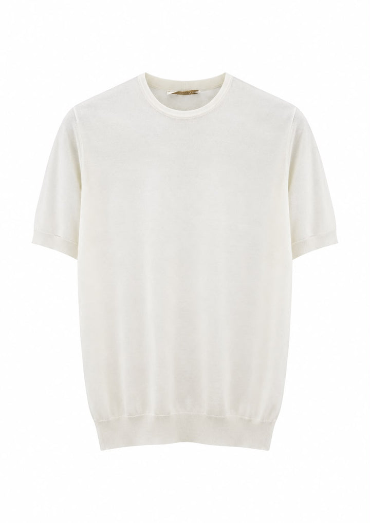Maglia in filo pari collo