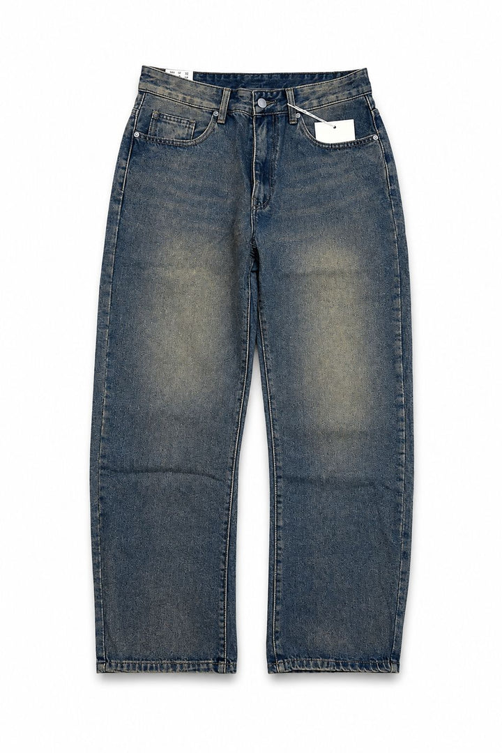 Jeans baggy fit sabbiato